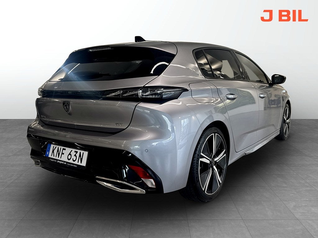 Bild på Peugeot 308 5D GT 1.2 PT 130hk Aut - B-KAMERA, ELSTOL