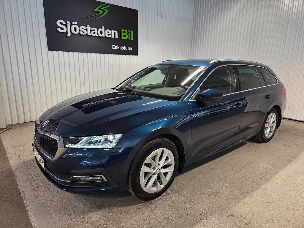 Skoda Octavia Kombi 1.5 TSI e-TEC Style Bränslevärmare Drag Carplay