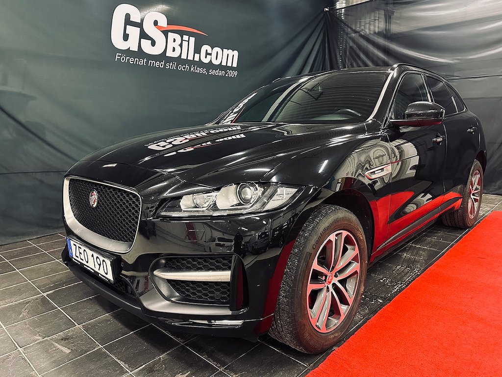 Jaguar F-Pace 25t 250 Hk AWD R-SPORT 8100 Mil