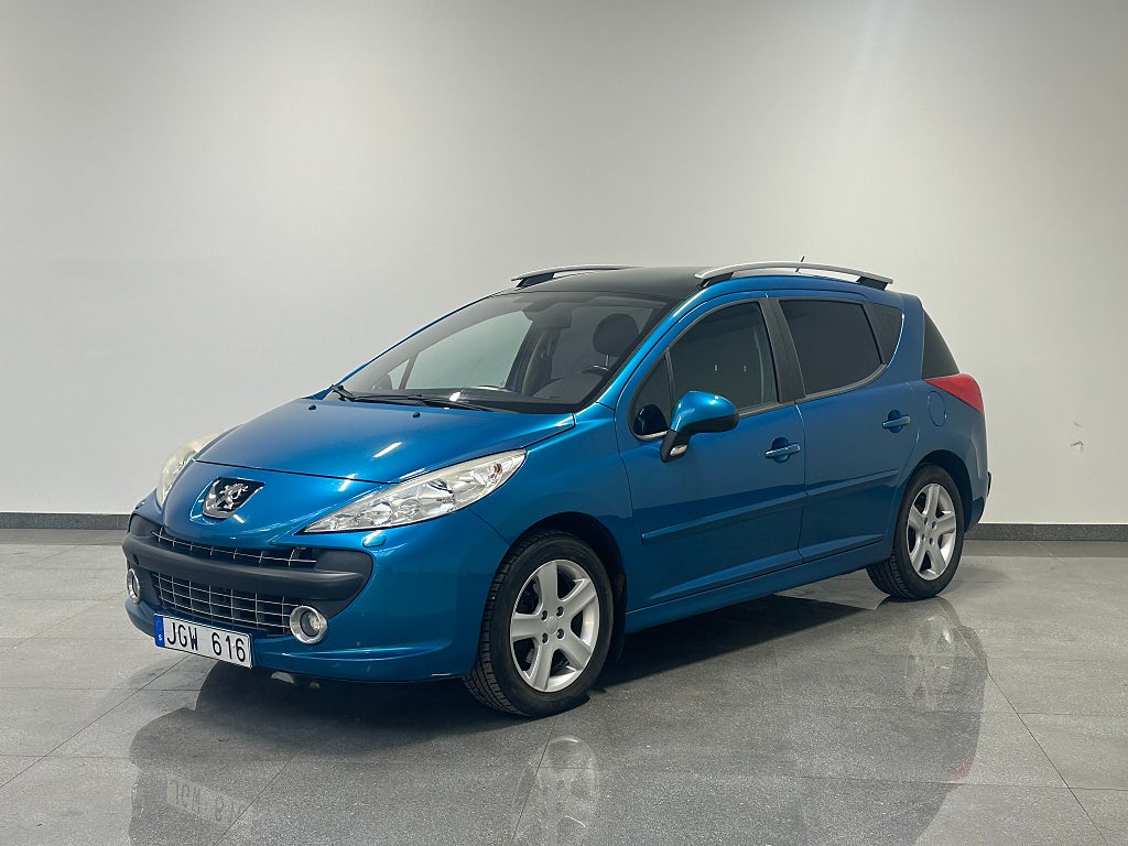 Peugeot 207 SW 1.6 VTi Automat Ny-besiktigad 399kr/mån 