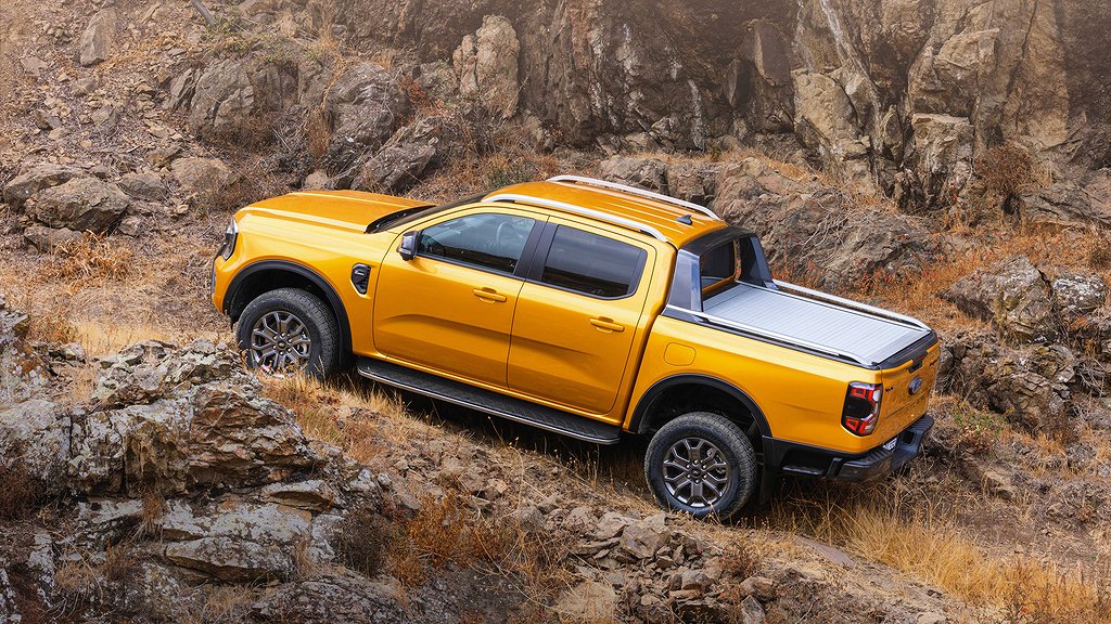Ford Ranger får bland annat ett nytt utseende. Foto: Ford. 