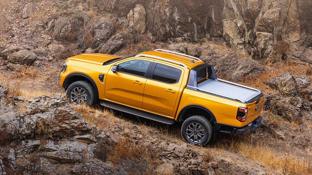 Ford Ranger får bland annat ett nytt utseende. Foto: Ford. 