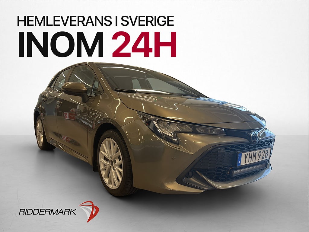 Toyota Corolla Hybrid Life Värmare Kamera Adapt-fart Keyless
