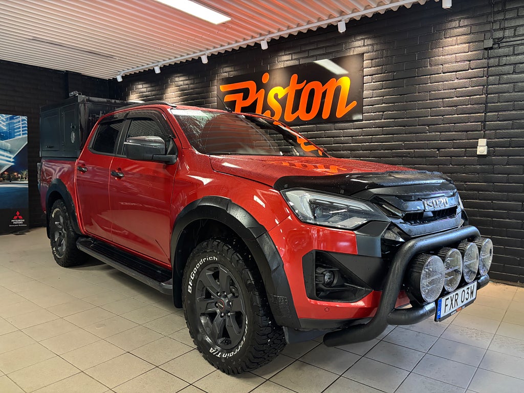 Isuzu D-Max XRX Crew Cab 1.9 CNG 4WD Euro 6 hundkåpa 
