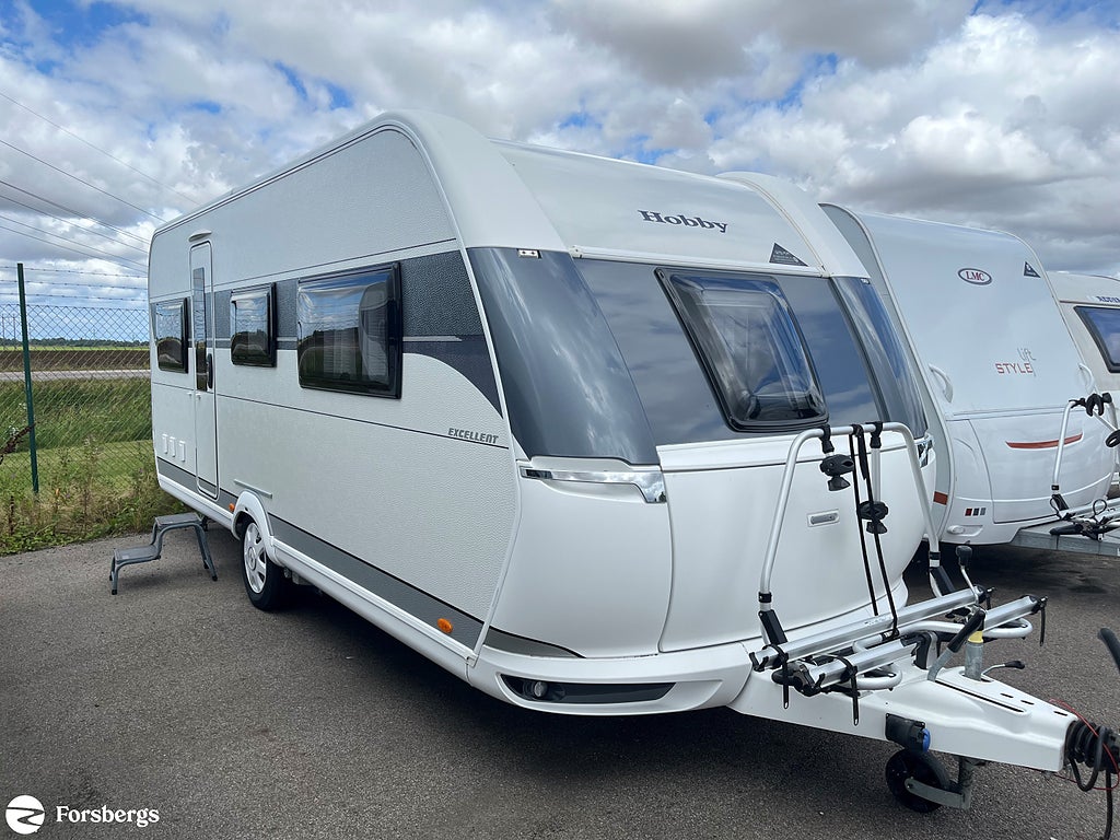 Hobby 540 UFF EXCELLENT - Förtält / Mover / AC