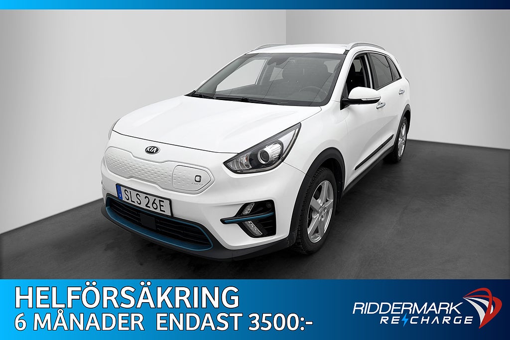Kia E-Niro 64 kWh 204hk Advance Kamera Rattvärme CarPlay