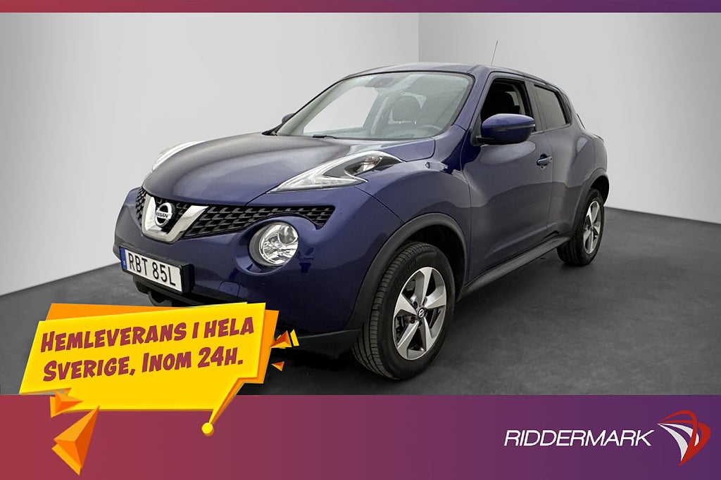 Nissan Juke 1.6 CVT 112hk N-Connecta Backkamera Navi