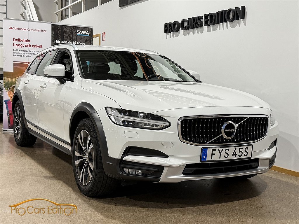 Volvo V90 Cross Country Polestar Optimering AWD. B-kam. D-krok. VOC