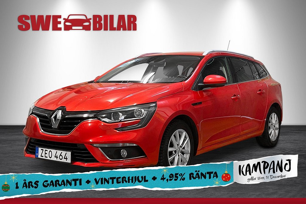 Renault Mégane Sport Tourer 1.2 TCe ST Drag  Ränta 4.95% 