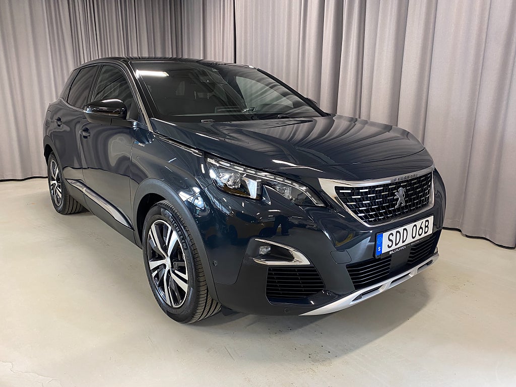 Peugeot 3008 GT-Line Hybrid4 300hk Automat. AWD, dragkrok