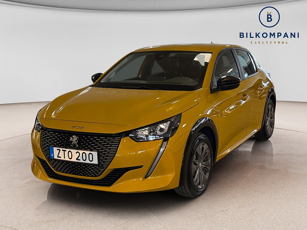 Peugeot E-208 136hk 50kwh/330km räckvidd Automat CarPlay 2023