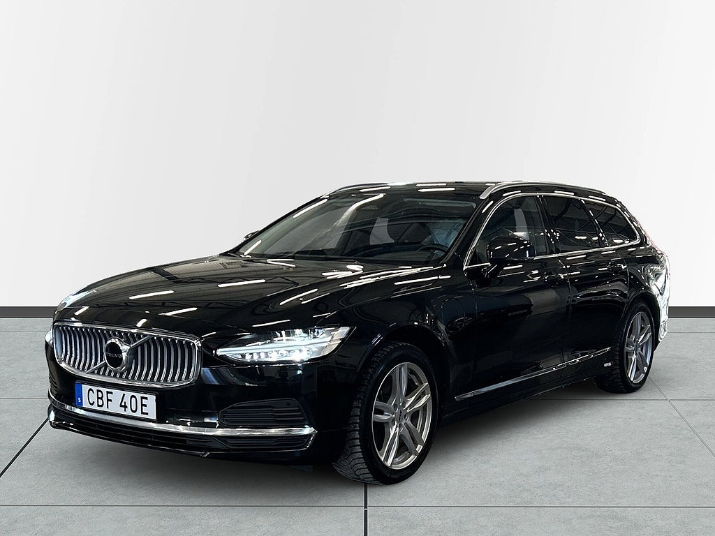 Volvo V90 Recharge T6 AWD Geartronic S&V-hjul/drag/MOMS/Kamera