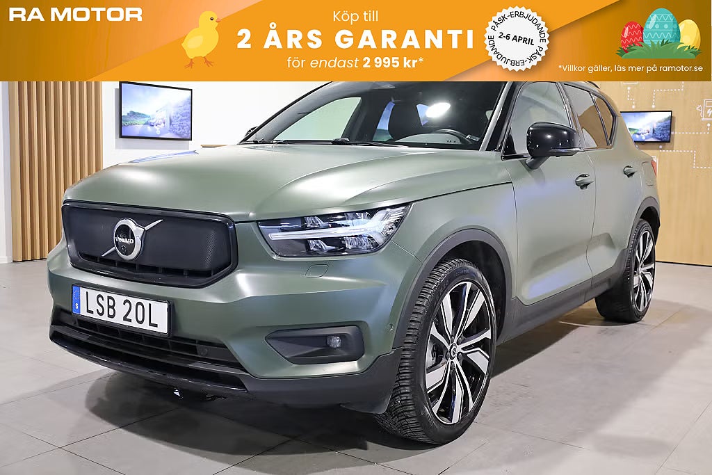Volvo XC40 P8 AWD Recharge R-Design Polestar 483HK Pano 360° H&K 2022