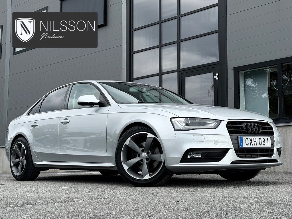 Audi A4 Sedan 2.0 TDI 150hk quattro Nybytt Kamrem Nybesiktigad
