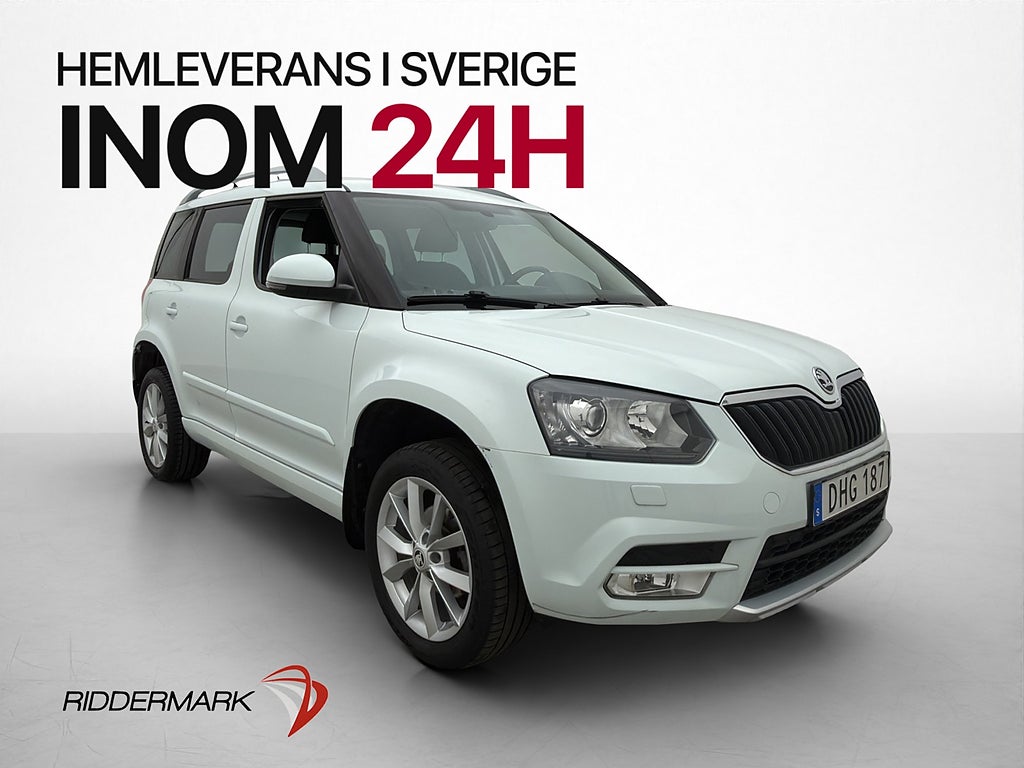 Skoda Yeti 1.2 TSI 110hk Navi Backkamera P-sensor Bluetooth