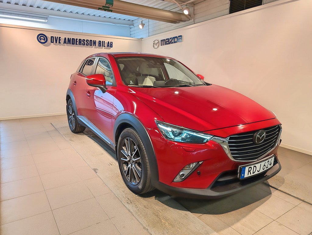 Mazda CX-3 1.5 SkyactivD AWD Optimum (105) Drag|Värm|Garanti