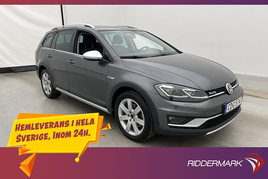 Volkswagen Golf Alltrack 1.8 TSI 180hk 4M Värm Kamera Drag