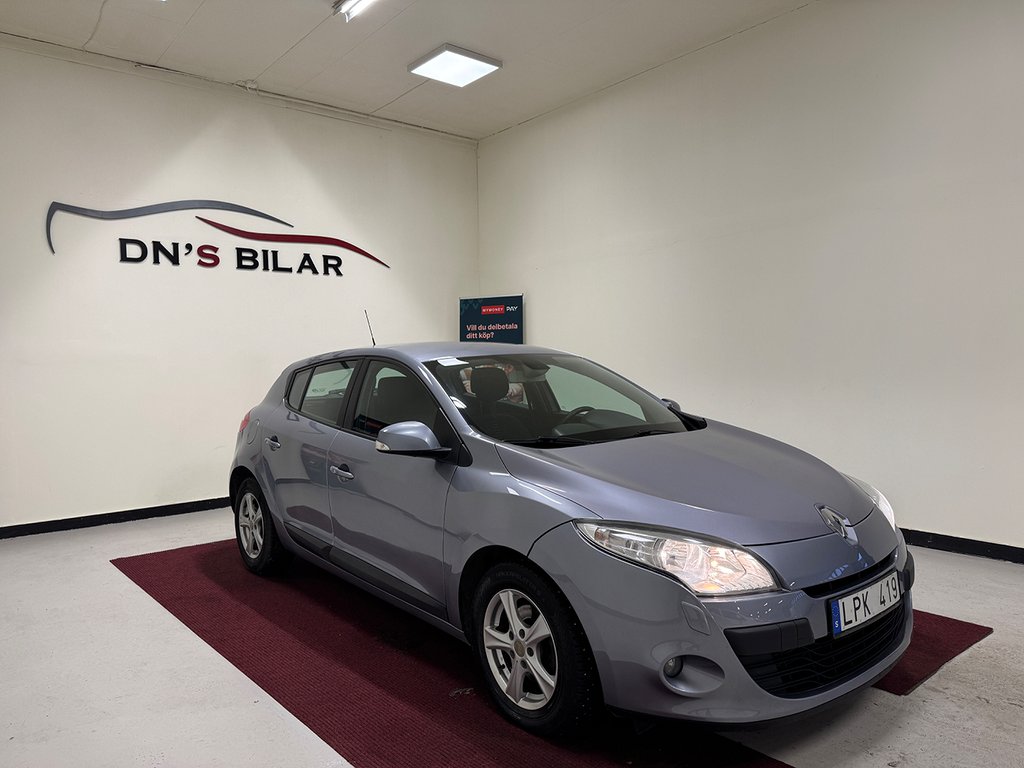 Renault Mégane 1.5 dCi Euro 5 Drag, Nybesiktigad 