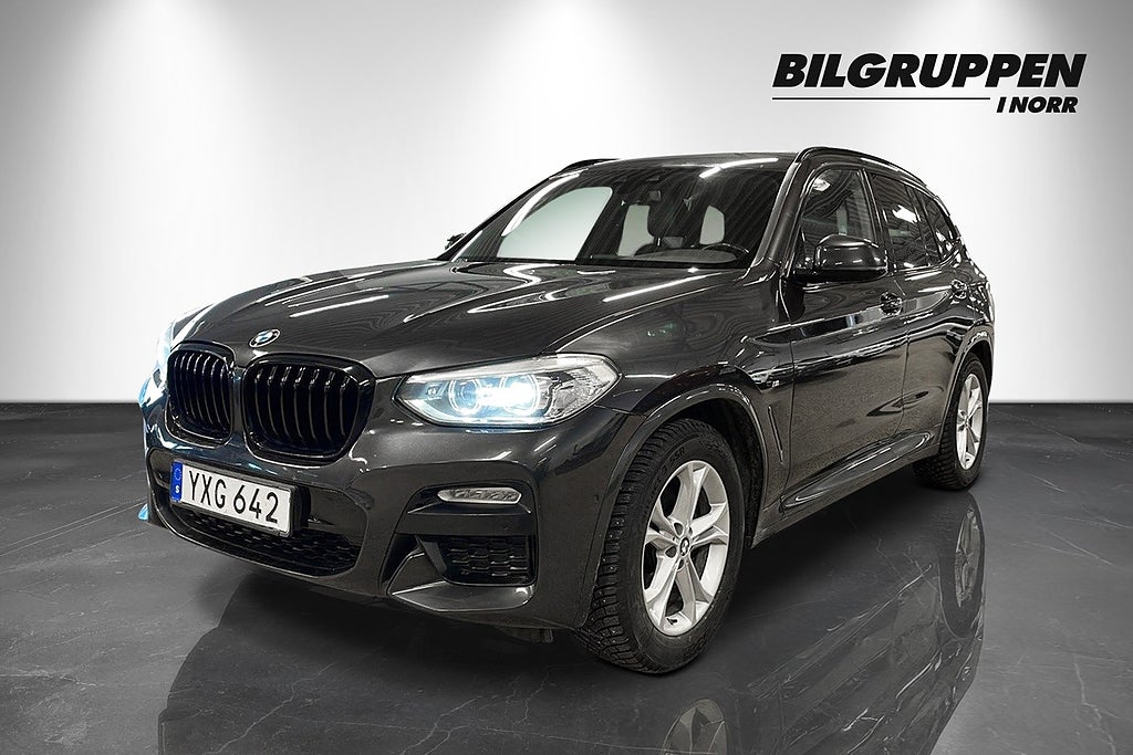 BMW X3 xDrive 20d M Sport (V-hjul, Drag, Värmare)