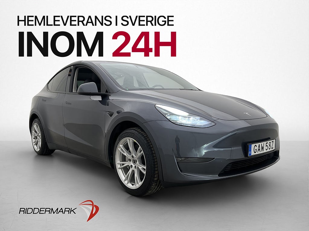 Tesla Model Y Long Range AWD Svensksåld Panorama
