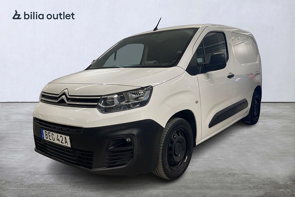 Citroën Berlingo Skåp Utökad Last 3-sits / Carplay / Värmare / MOMS