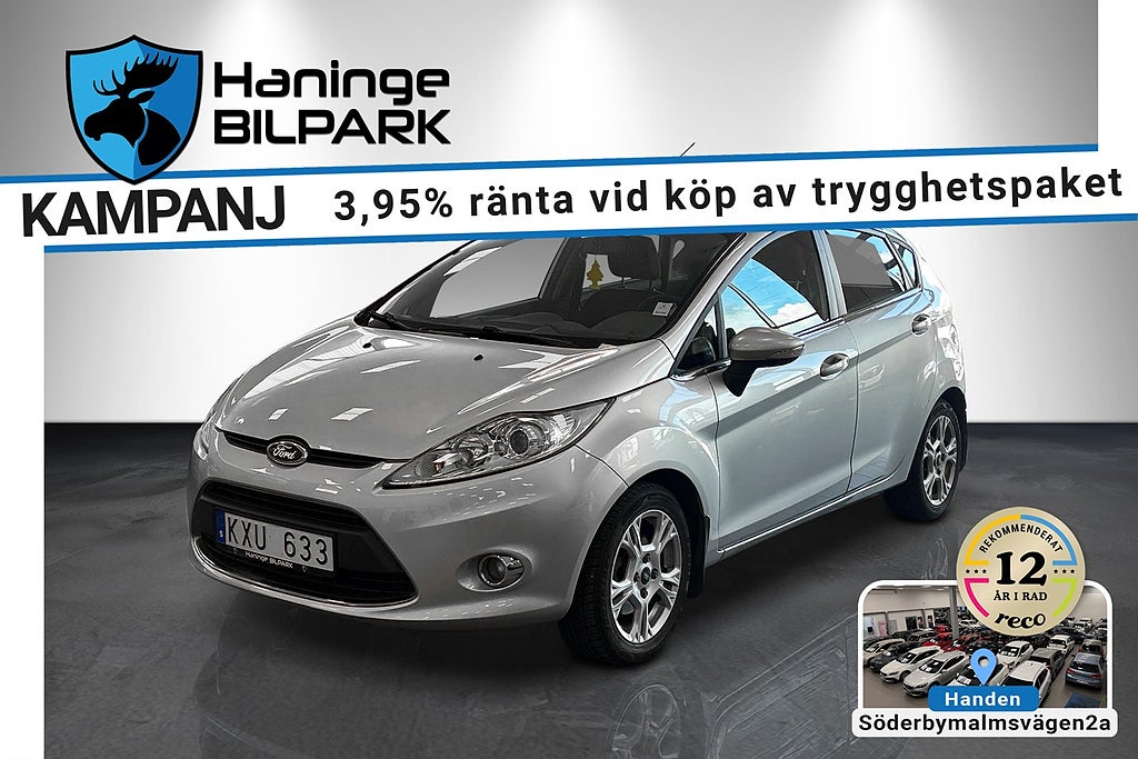 Ford Fiesta 1.25 Titanium /LÅGMIL /KAMREM-BYTT /SUPERDEAL 3,95%