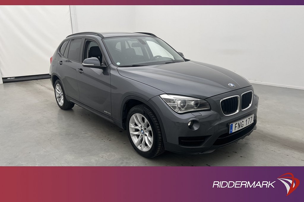 BMW X1 xDrive18d 143hk Sport line Sensorer GPS Rattvärm Drag