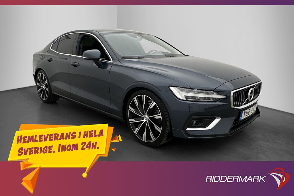 Volvo S60 B5 250hk Inscription P-Värm Kamera Skinn Navi VOC