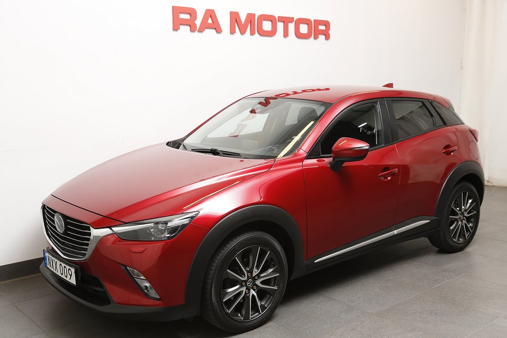 Mazda CX-3 1,5 SKYACTIV-D Diesel Optimum AWD Aut Motorv Drag 2016