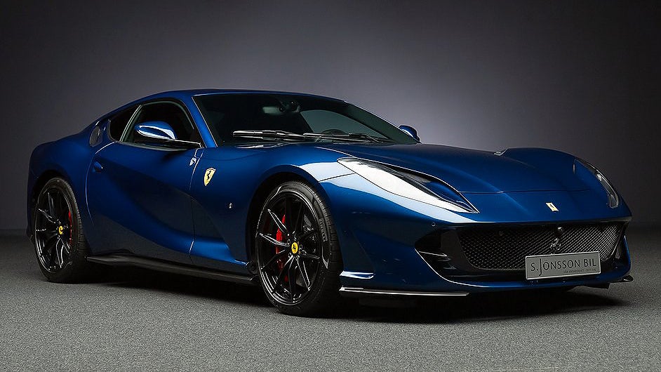 Ferrari 812 Superfast har en 6,5-liters V12-motor. 