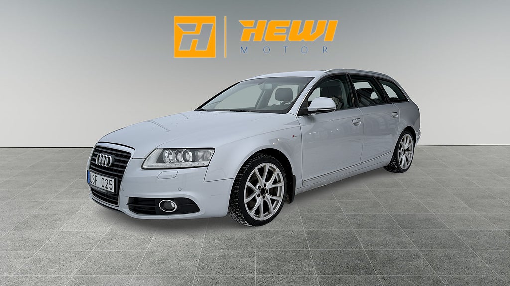Audi A6 Avant 2.0 TDI 170HK S-line Aut|S&V-hjul|PDC|Skinn