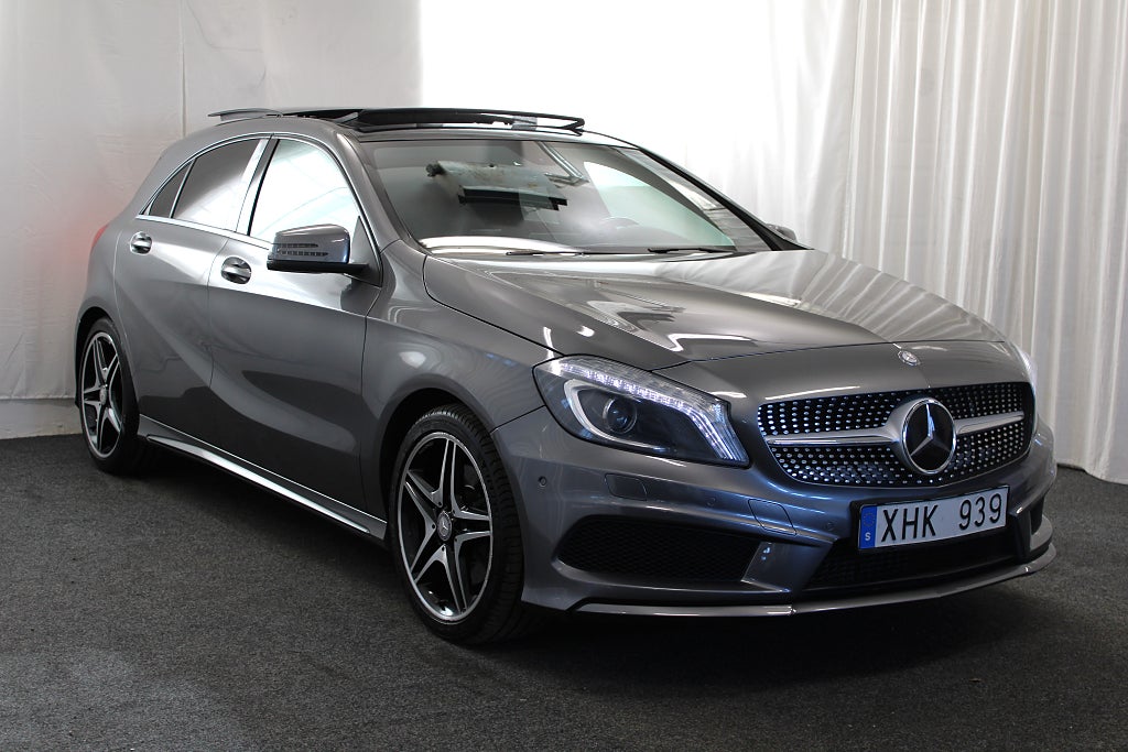 Mercedes-Benz A 250 7G-DCT AMG |Glastak|H/K|Kamera|Drag|El-stol|211hk