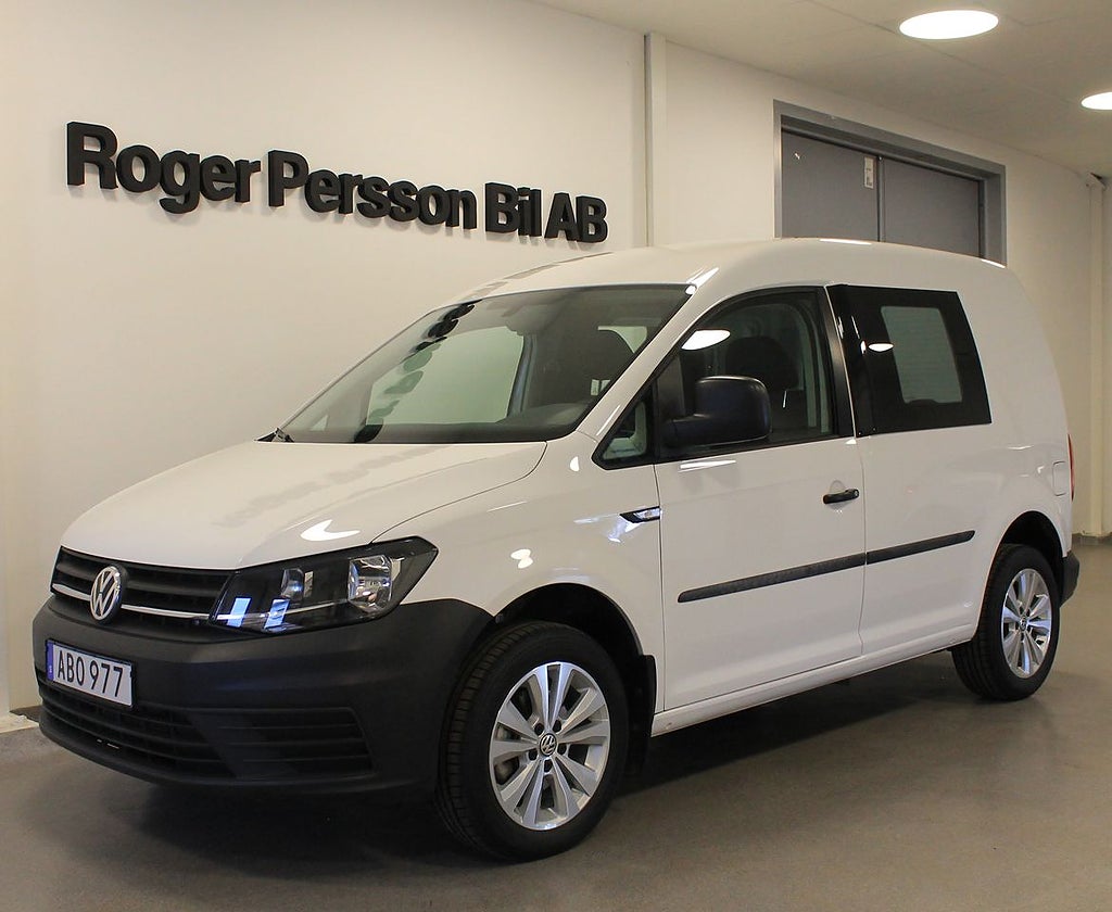 Volkswagen Caddy TSI 125 HK DSG |Drag|Värmare|ACC|Klima|