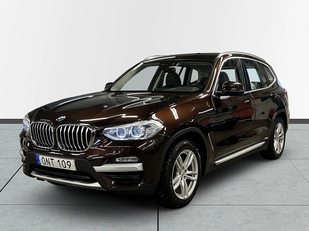 BMW X3 xDrive20d Steptronic X-Line/Drag/D-Värmare/GPS/S&V-Däck