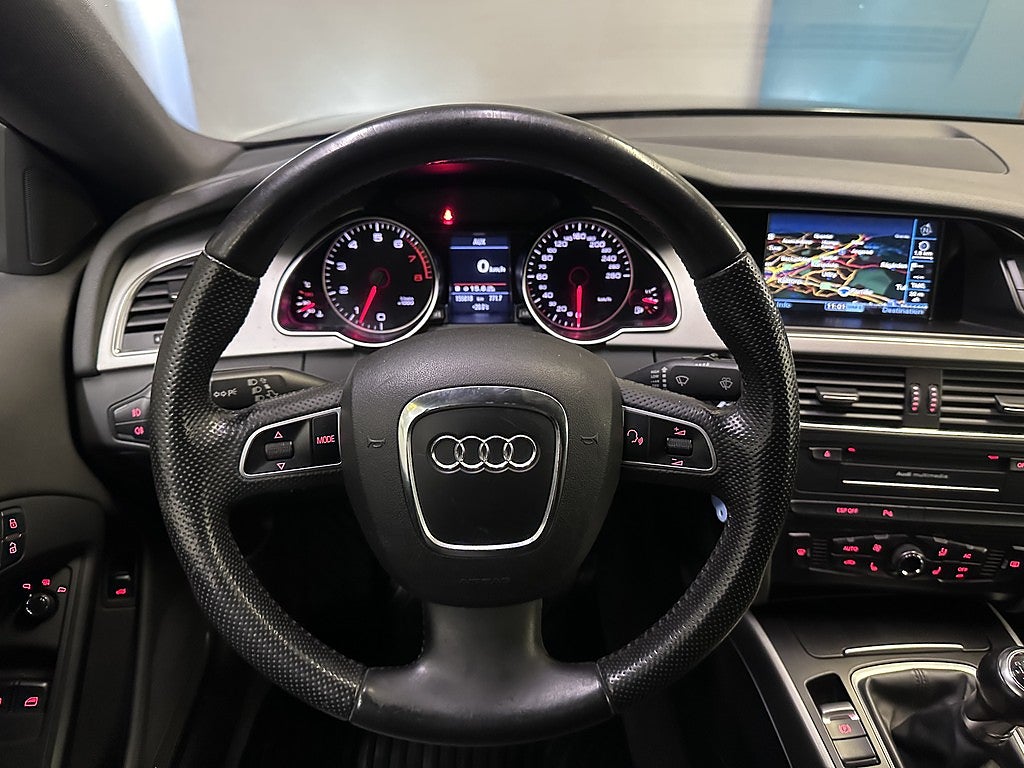 Audi A5 Coupé 2.0 TFSI | 2 Ägare | Fullservice | Drag | Navi |