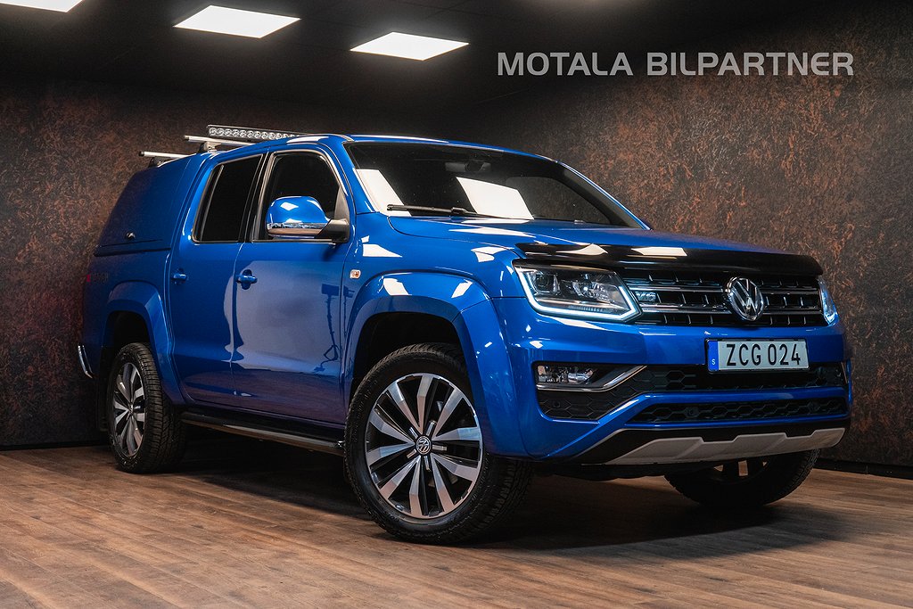 Volkswagen Amarok 3.0 V6 TDI 4M Aventura | MOMS | Kåpa | Värm