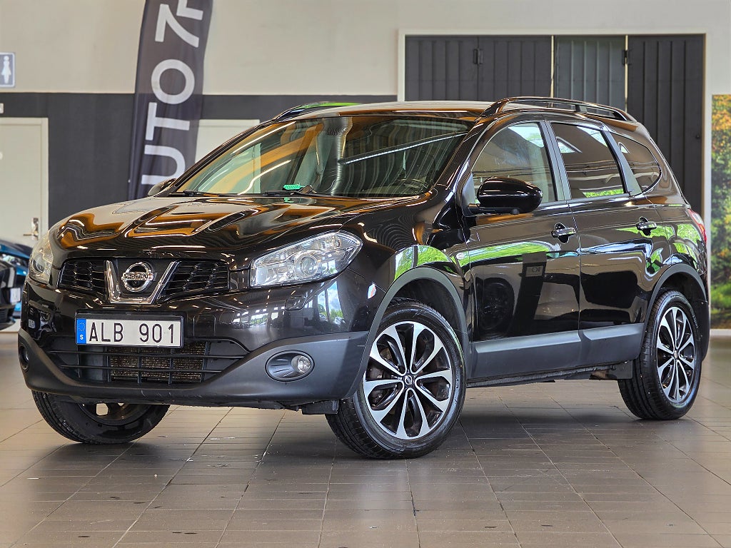 Nissan Qashqai+2 2.0 141 HK AUT AWD 7-SITS 360 KAMERA DRAG PANO NAVI