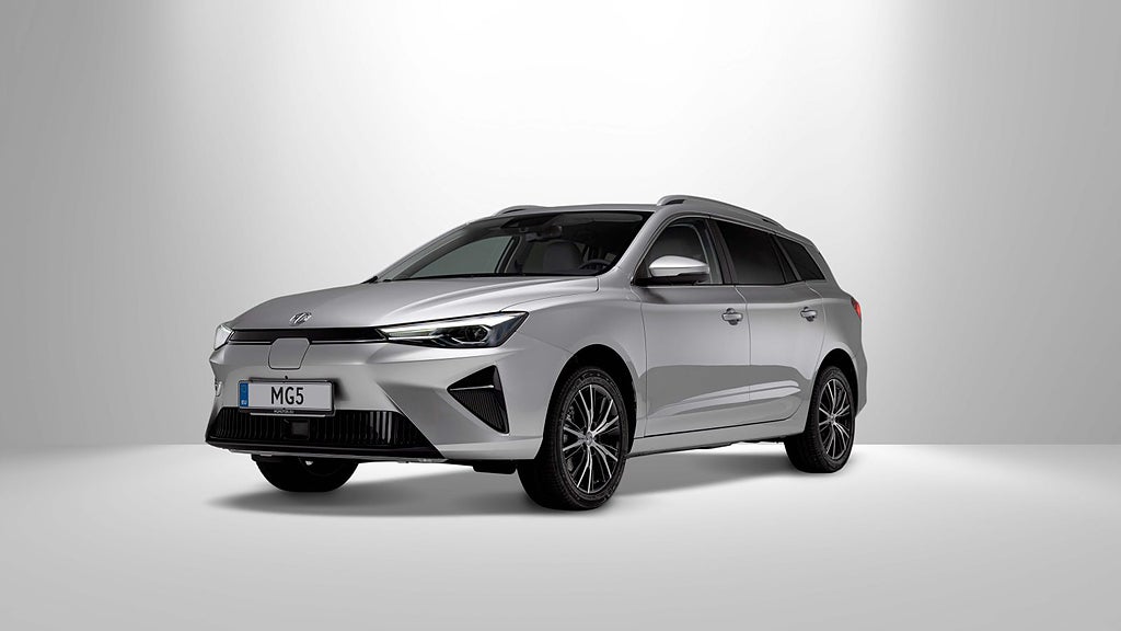 Nu är det säljstart för MG5 i Sverige. Foto: MG