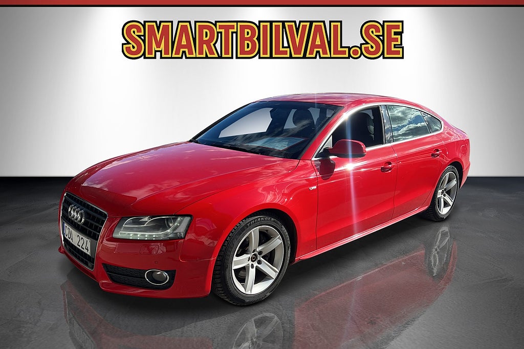 Audi A5 Sportback 2.0 TFSI Quattro S-Line Aut Drag