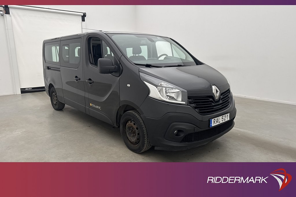 Renault trafic Kombi Lång 1.6 Värmare PDC Farthållare 9-Sits