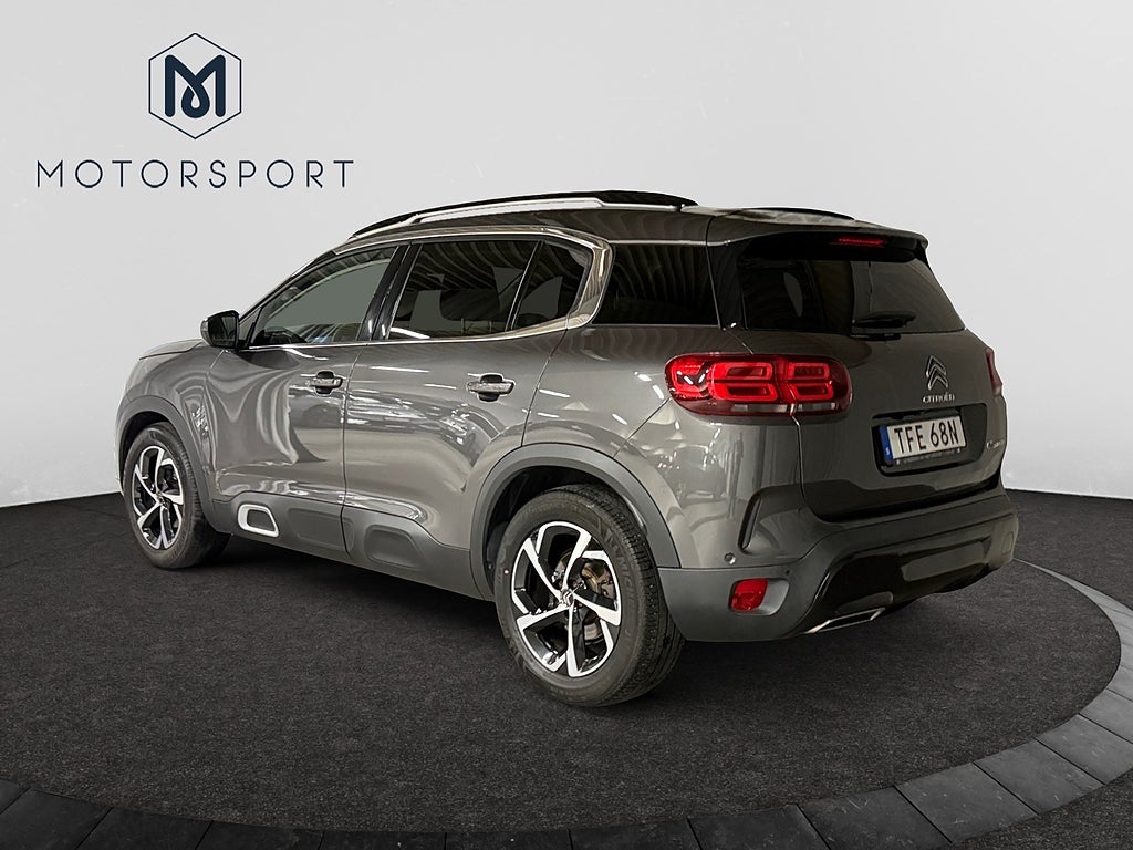 Citroen C5 Aircross 1.6 PT 180hk Aut Dragkrok Panorama Navigation El-stol bild 5