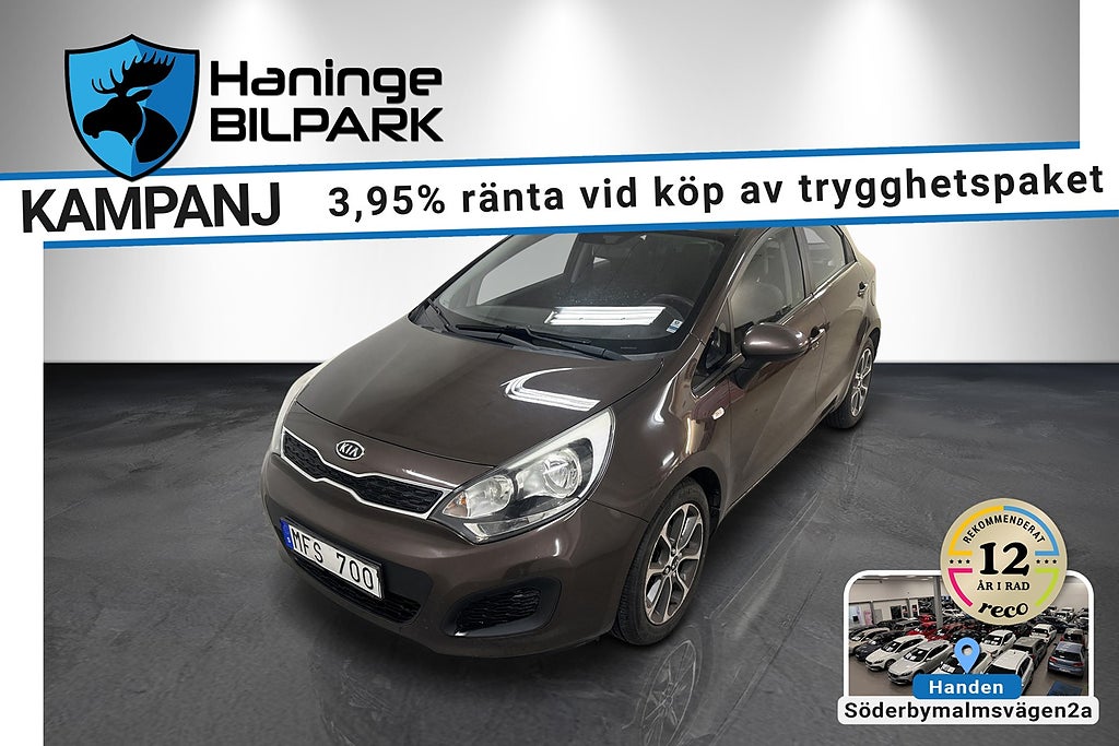 Kia Rio 5-DR 1.2 SUPERDEAL 3.95% KAMKEDJA / BT 