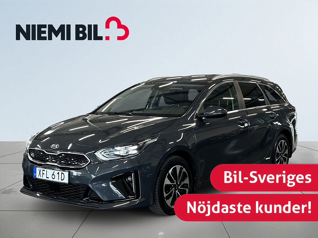 Kia Ceed SW Plug-in Hybrid S&V-hjul/Kamera/Carplay/Rattvärme