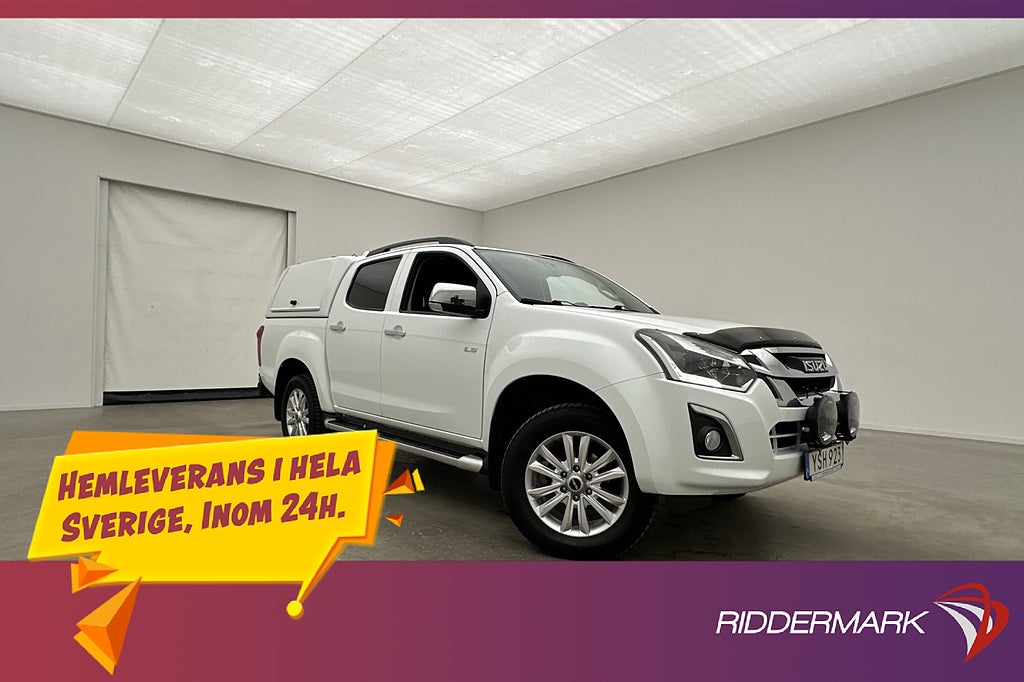 Isuzu D-Max Craftsman 1.9 4WD Värmare Drag Kamera Skinn Moms