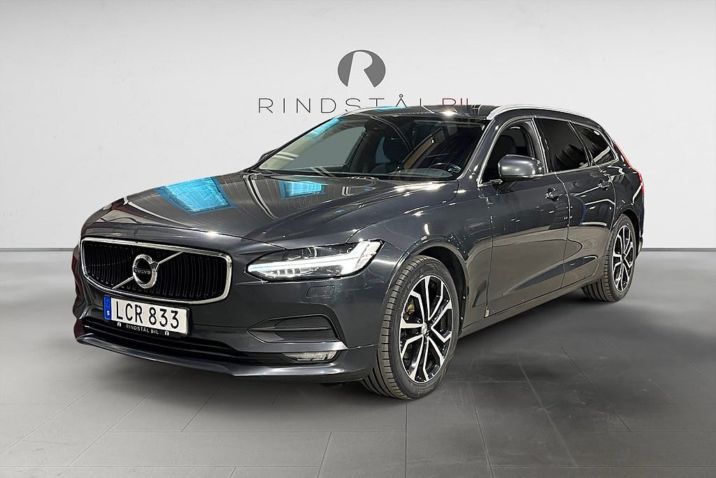 Volvo V90 T5 254 HK AUT MOMENTUM DRAG NAVI NYBES KAMREM BYTT 18"