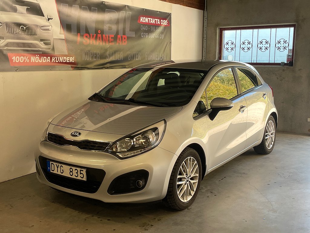 Kia Rio 5-dörrar CVVT GLS Euro 5