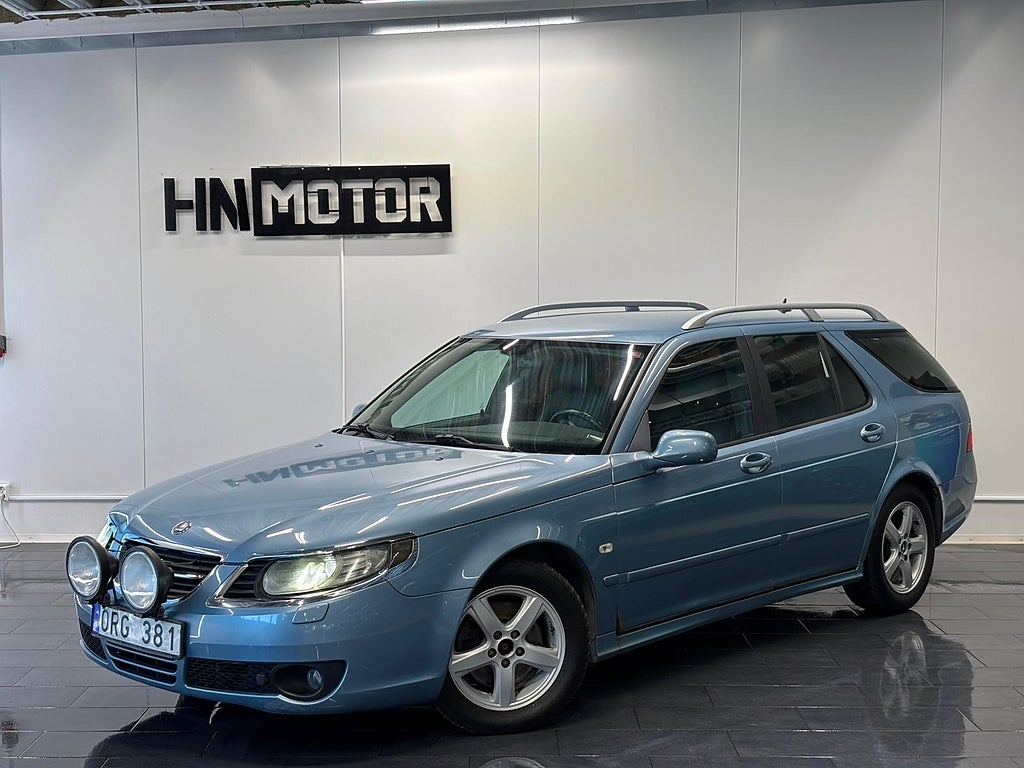 Saab 9-5 SportCombi 2.3t Vector |NyServ|NyBess|Skinn|ElStol|DRAG