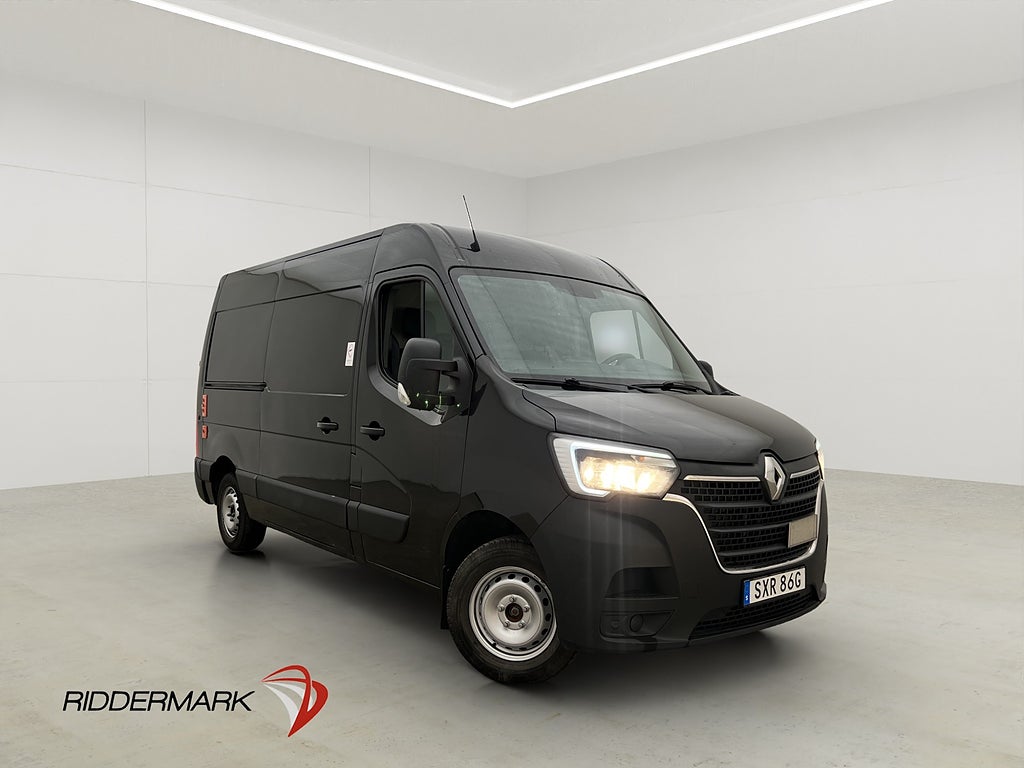 Renault master 2.3dCi L2H2 Bakgavellyft Värmare Kamera Moms