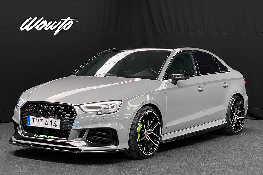 Audi RS3 Sedan 2.5 TFSI Quattro/APR-Insug/B&O/Sv-Såld/4.95%