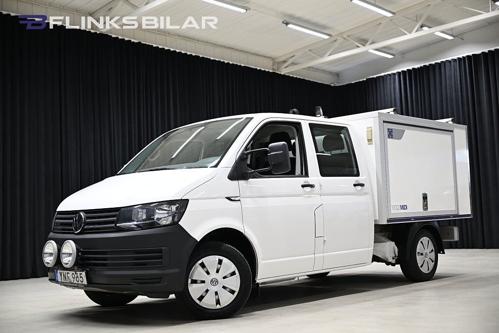 Volkswagen Transporter 4Motion 150HK Dubbelhytt|Kåpa|Inredd